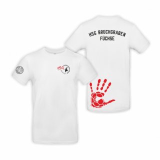 HSG Bruchgraben Fchse Basic Kids T-Shirt wei