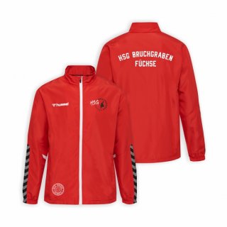HSG Bruchgraben Füchse hml Authentic Micro Jacket Unisex true red