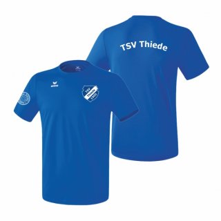 TSV Thiede Erima T-Shirt Kids royal 116 ohne Zusatzaufdruck