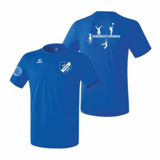 TSV Thiede Kinderturnen Erima T-Shirt Kids royal 116 ohne Zusatzaufdruck