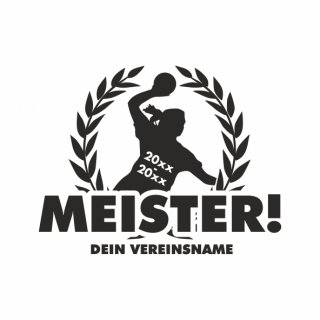 Meistershirt Kranz Handball Lady