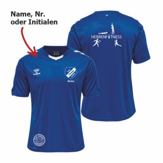 TSV Thiede Herrenfitness hmlCore XK Poly Jersey S/S Unisex true blue 3XL inkl. Name oder Nr. oder Initialen