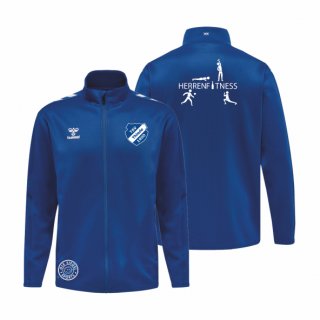 TSV Thiede Herrenfitness hmlCore XK Poly Zip-Sweat Unisex true blue S ohne Zusatzaufdruck