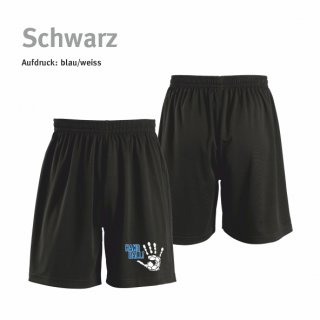 Short Handball!-Collection Kids black 8 Jahre (128) blau/weiss