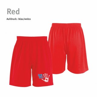 Short Handball!-Collection Unisex red S blau/weiss