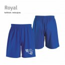 Short Handball!-Collection Unisex royal L weiss/grau
