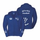   MTV Elze Handball Hoodie-Jacke Minis royal/weiß