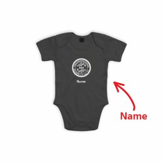 ASV Hillerse Baby-Body schwarz inkl. Name