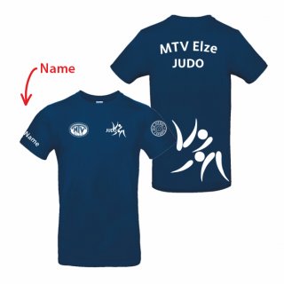 <-neu-> MTV Elze Judo T-Shirt Minis navy 110/116 inkl. Name