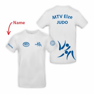 <-neu-> MTV Elze Judo T-Shirt Minis wei 110/116 inkl. Name