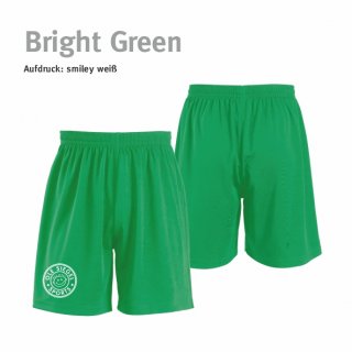 Smiley Short bright green/wei 6 Jahre (116) ohne Zusatzaufdruck
