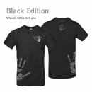 T-Shirt Handball!-Collection black edition Unisex L dark...