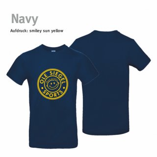 Smiley T-Shirt Unisex navy