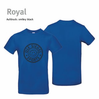 Smiley T-Shirt Unisex royal