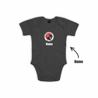 SV Stckheim Basic Baby-Body schwarz 6-12 Monate inkl. Name