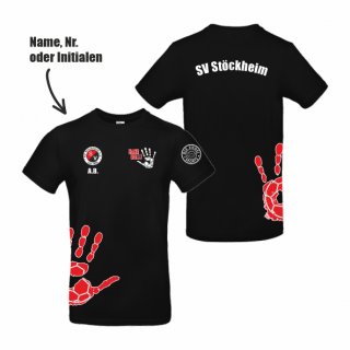 SV Stckheim Basic T-Shirt Unisex schwarz XS inkl. Nr. oder Initialen