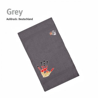 Handtuch 1,00 x 1,80 m Handball!-Collection Deutschland grey