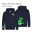 Hoodiejacke Handball!-Collection Kids new french navy