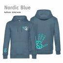 Hoodie Handball!-Collection Unisex nordic blue S...