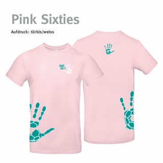 T-Shirt Handball!-Collection Kids pink sixties