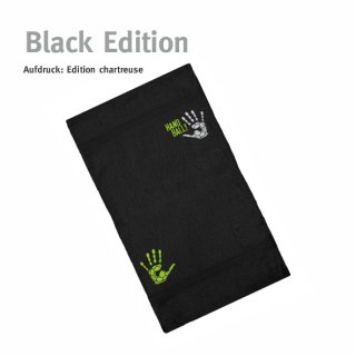 Handtuch 0,30 x 0,50 m Handball!-Collection black edition 