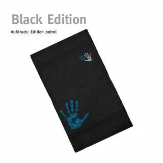 Handtuch 1,00 x 1,80 m Handball!-Collection black edition 