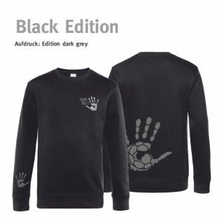 Sweater Handball!-Collection black edition Unisex XL dark grey
