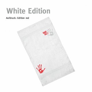 Handtuch 0,30 x 0,50 m Handball!-Collection white edition 