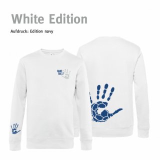 Sweater Handball!-Collection white edition Unisex