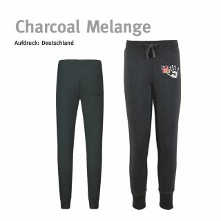 Sweatpant Handball!-Collection Deutschland Kids 12 Jahre (142/152) charcoal melange