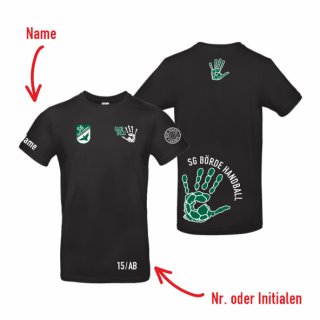 SG Brde HB T-Shirt Kids schwarz 122/128 inkl. Namen