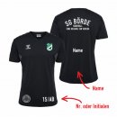 SG Börde HMLAuthentic PL Jersey S/S Lady black S inkl. Name