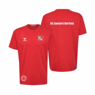 <-neu-> SG ZB HMLGO 2.0 Cotton T-Shirt S/S Lady true red