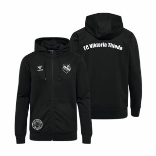 FCVT HMLGO 2.0 Cotton Zip Hoodie Unisex black