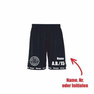 SG VfL W./S. Kempa Wave 26 Shorts Kids schwarz/anthra 164 inkl. Name