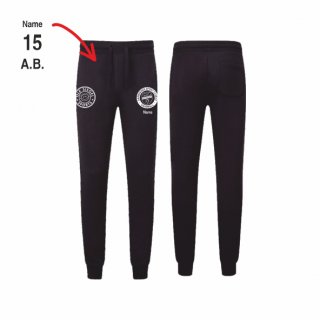GSC Basic Sweatpant Unisex schwarz 3XL inkl. Name