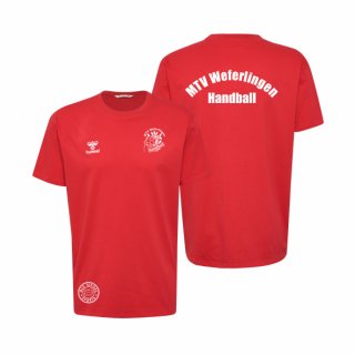 <-neu-> MTV Weferlingen HMLGO 2.0 Cotton T-Shirt S/S Unisex true red