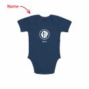 MTV Vater Jahn Basic Baby-Body navy 6-12 Monate (66-76...