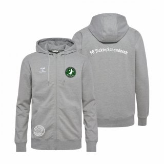 SG Sickte/Schandelah HMLGO 2.0 Cotton Zip Hoodie Kids grey melange