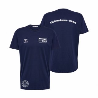 <-neu-> HSG Herrenhausen + Stcken HMLGO 2.0 Cotton T-Shirt S/S Unisex marine