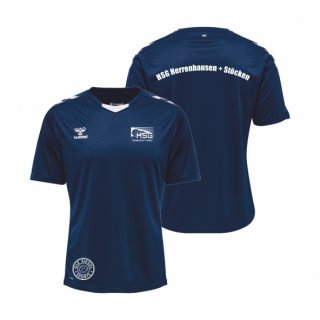 HSG Herrenhausen + Stcken hmlCORE XK Poly Jersey S/S Unisex marine