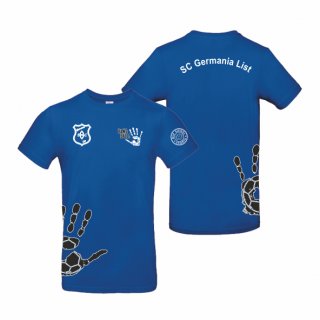 SC Germania List Basic Kids T-Shirt royal 134/146 ohne Zusatzaufdruck