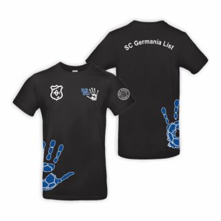 SC Germania List Basic Kids T-Shirt schwarz 122/128 ohne Zusatzaufdruck