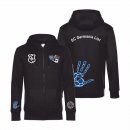 SC Germania List Basic Sweatjacke Lady schwarz