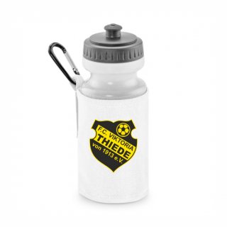 FC Viktoria Thiede Basic Trinkflasche mit Halter white