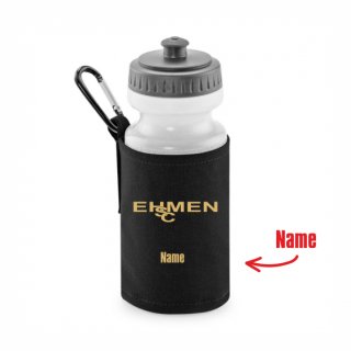 HSC Ehmen Basic Trinkflasche mit Halter black inkl. Name