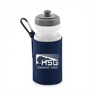 HSG Herrenhausen + Stcken Basic Trinkflasche mit Halter french navy
