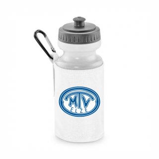 MTV Elze Basic Trinkflasche mit Halter white