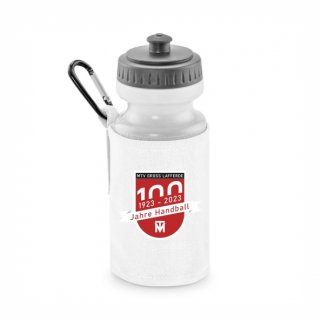 MTV Gross Lafferde Jubilum Basic Trinkflasche mit Halter white ohne Zusatzaufdruck