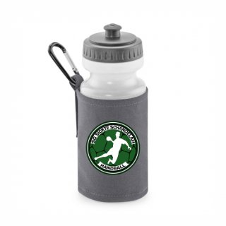 SG Sickte/Schandelah Basic Trinkflasche mit Halter graphite grey ohne Zusatzaufdruck
